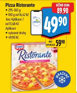 Albert Pizza Ristorante nabídka
