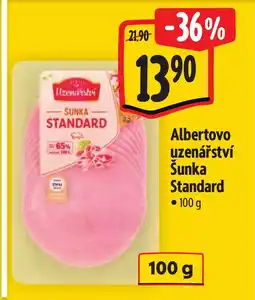 Albert Albertovo uzenářství Sunka Standard nabídka