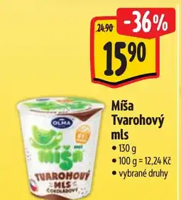 Albert Míša Tvarohový mls nabídka