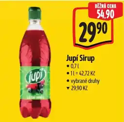 Albert Jupí Sirup nabídka