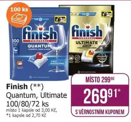 Teta Finish Quantum, Ultimate 100/80/72 ks nabídka