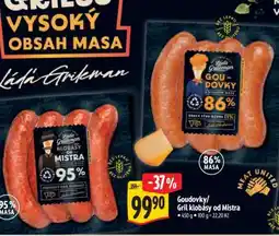 Albert Goudovky/Gril klobásy od mistra nabídka