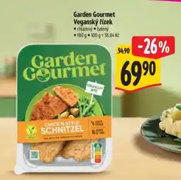 Albert Garden Gourmet Veganský řízek nabídka