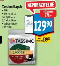 Albert Tassimo kapsle nabídka