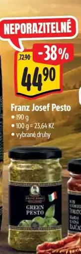 Albert Franz Josef Pesto nabídka