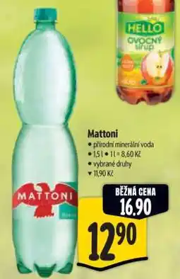 Albert Mattoni nabídka