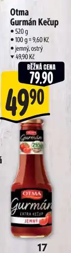 Albert Otma Gurmán Kečup nabídka