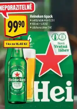 Albert Heineken 6pack nabídka