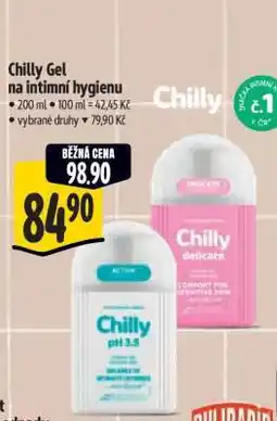 Albert Chilly Gel na intimní hygienu nabídka