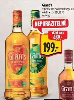 Albert Grant‘s nabídka