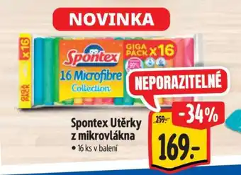 Albert Spontex Utěrky z mikrovlákna nabídka