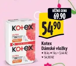 Albert Kotex Dámské vložky nabídka