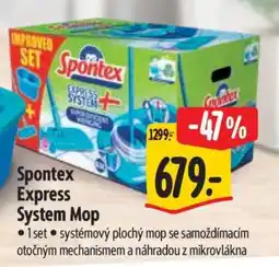 Albert SPONTEX Express systém mop nabídka