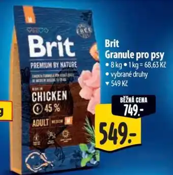 Albert Brit Granule pro psy nabídka