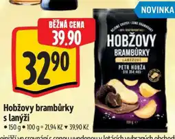 Albert Hobžovy brambůrky s lanýži nabídka