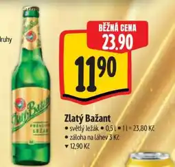 Albert Zlatý Bažant nabídka