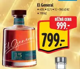 Albert EL GENERAL nabídka