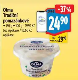 Albert Olma Tradiční pomazánkové nabídka