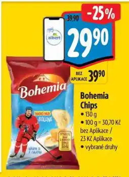 Albert Bohemia chips nabídka