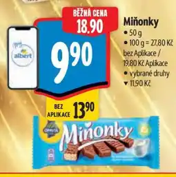 Albert Miňonky nabídka
