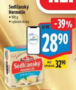 Albert Sedlčanský hermelín nabídka