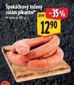 Albert Špekáčkový točený salám pikantní nabídka