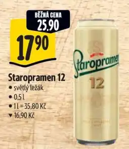Albert Staropramen 12 nabídka