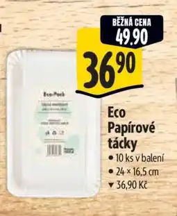 Albert ECO Papírové tácky nabídka