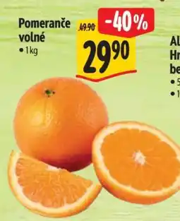 Albert Pomeranče volné nabídka