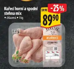 Albert Kuřecí horní a spodní stehna mix nabídka