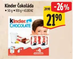 Albert Kinder čokoláda nabídka