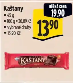 Albert Kaštany nabídka
