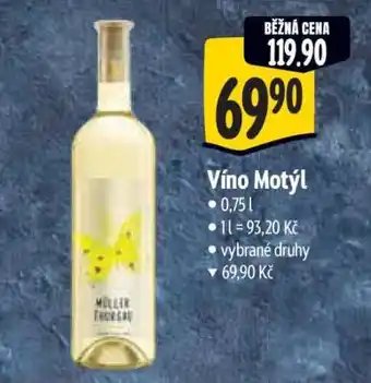 Albert Víno Motýl nabídka