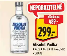 Albert Absolut Vodka nabídka
