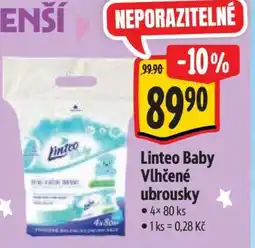 Albert Linteo Baby Vlhčené ubrousky nabídka