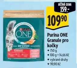 Albert Purina One Granule pro kočky nabídka