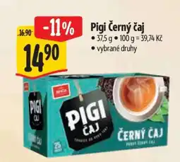 Albert Pigi černý čaj nabídka