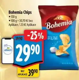 Albert Bohemia chips nabídka