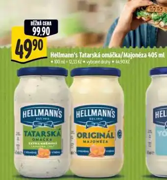 Albert Hellmann’s tatarská omáčka, majonéza 405 ml nabídka