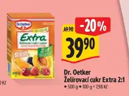 Albert Dr. Oetker Želírovací cukr extra 2 : 1 nabídka