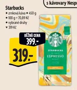 Albert Starbucks nabídka