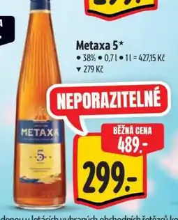Albert Metaxa 5 nabídka