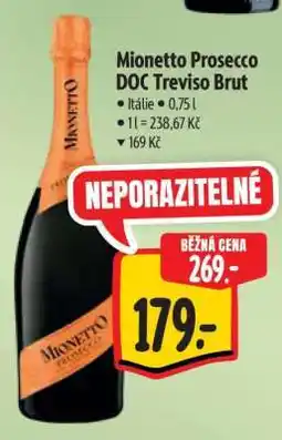 Albert Mionetto Prosecco DOC Treviso brut nabídka