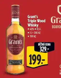 Albert Grant’s Triple Wood Whisky nabídka