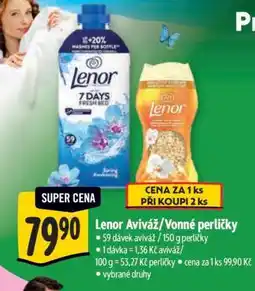 Albert LENOR Aviváž/Vonné perličky nabídka