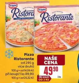 Billa Pizza Ristorante nabídka