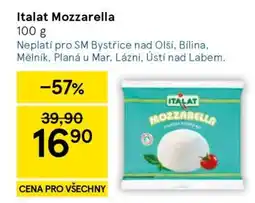 Tesco ITALAT Mozzarella nabídka
