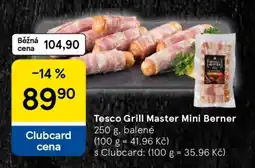 Tesco Tesco Grill Master Mini Berner nabídka