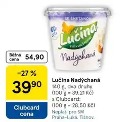 Tesco Lučina Nadýchaná nabídka