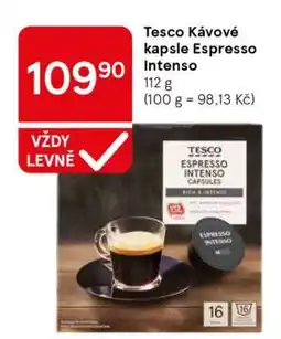 Tesco Tesco Kávové kapsle Espresso Intenso nabídka